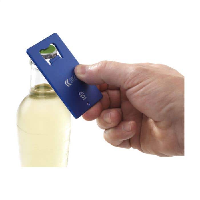 Ouvre-bouteille | Aluminium recyclé | Format carte de crédit