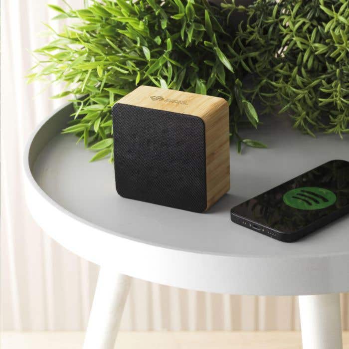 Haut-parleur Bluetooth | Bambou | 5W | 6 heures d'autonomie