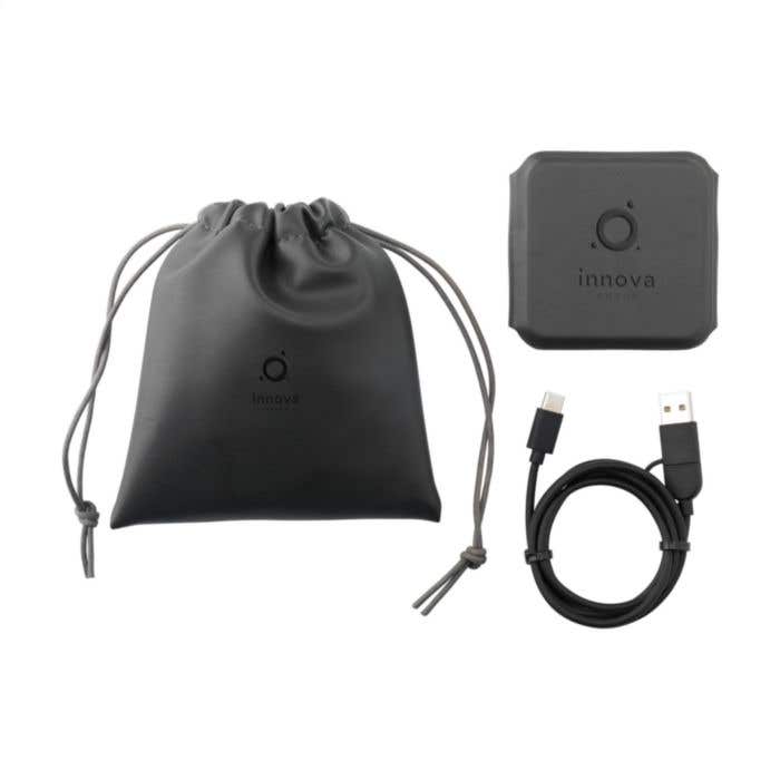 Draadloze oplader 3-in-1 | Gerecycled | Opvouwbaar