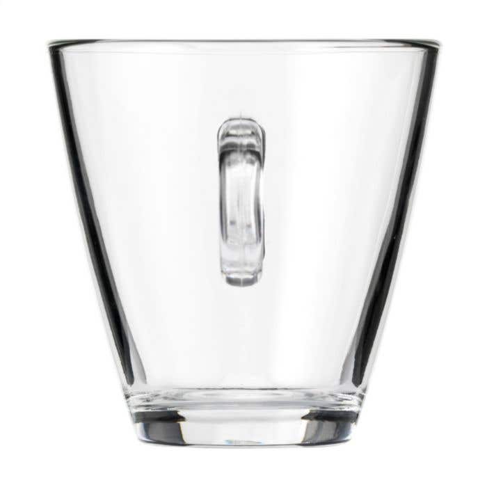 Verre à thé | Verre trempé | 320 ml | Anse ronde