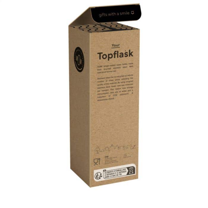 Drinkfles | Gerecycled RVS | 500 ml