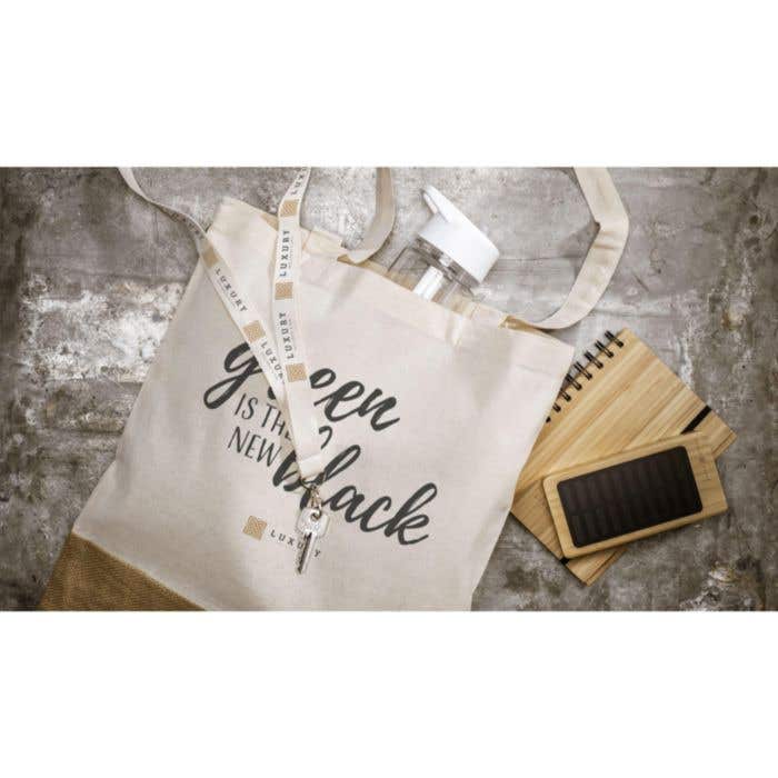 Shopper | Coton biologique et jute | 8 l