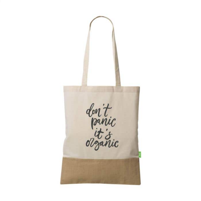 Shopper | Coton biologique et jute | 8 l