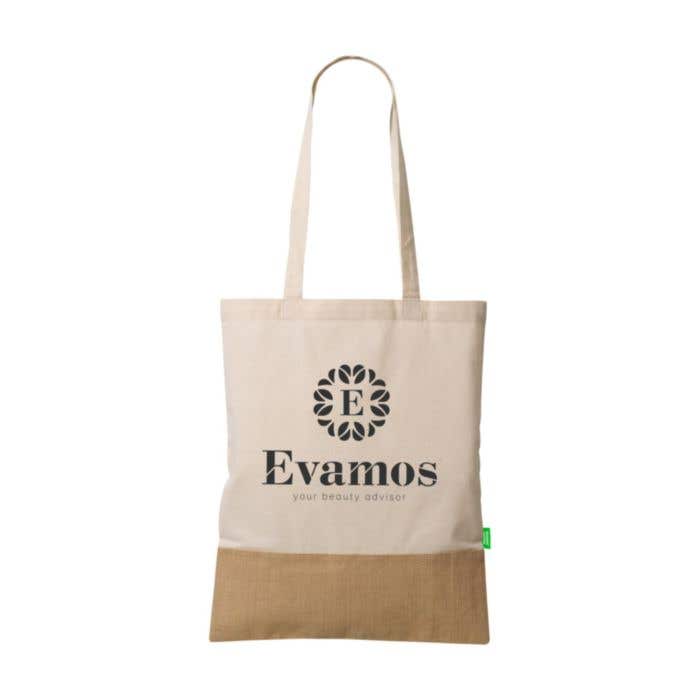 Shopper | Coton biologique et jute | 8 l