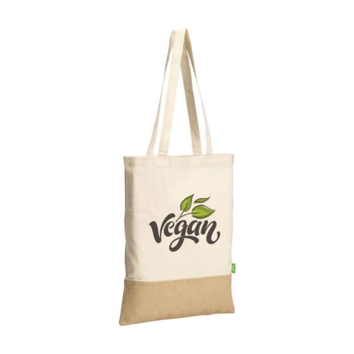 Shopper | Coton biologique et jute | 8 l