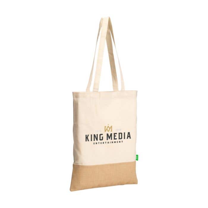 Shopper | Coton biologique et jute | 8 l