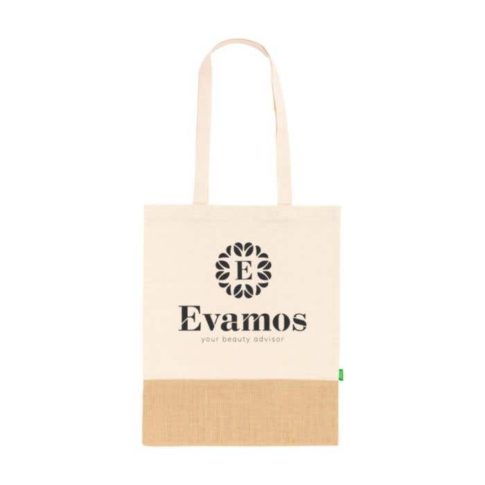 Shopper | Coton biologique et jute | 8 l