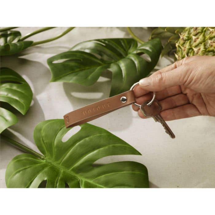 Porte-clés | Cuir vegan | Fibre d'ananas
