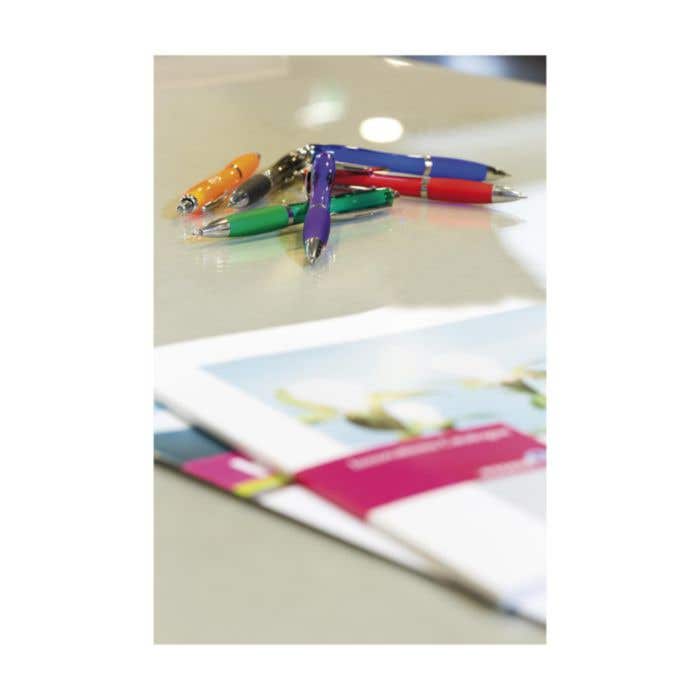 Stylo à bille Athos | Transparent | Clip en métal