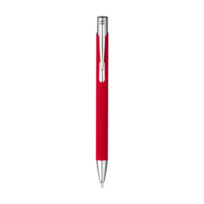 Balpen Ebony Soft Touch | Aluminium | Rubberen afwerking