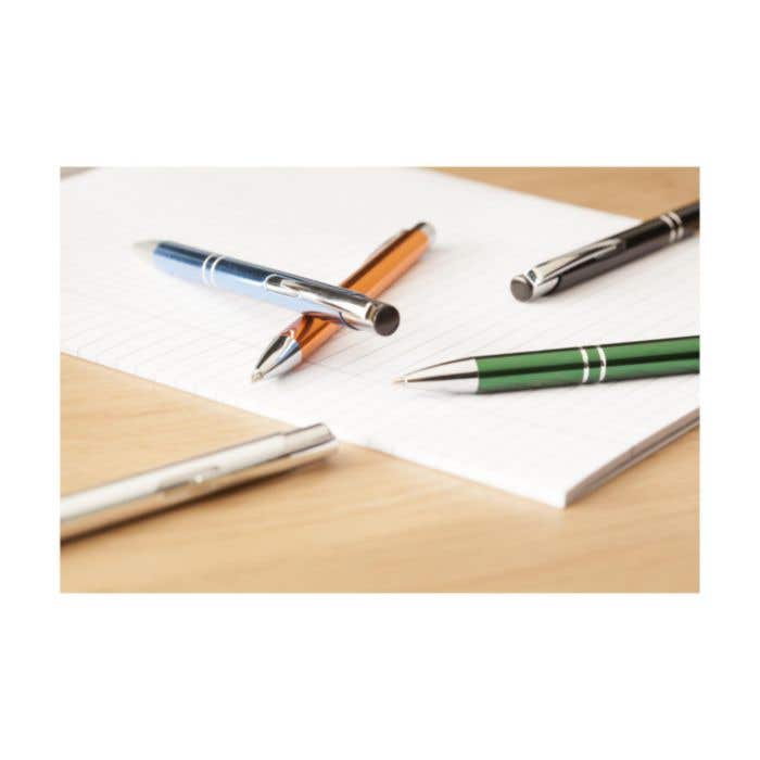 Stylo à bille Ebony Shiny | Aluminium | Brillant métallique