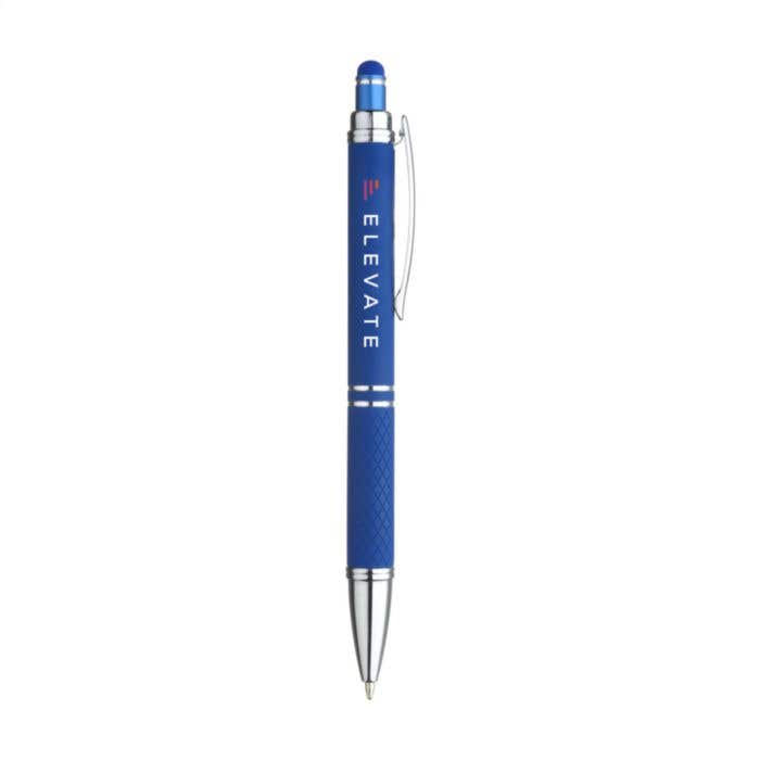 Stylo à bille Luna | Soft Touch | Pointeur écran tactile