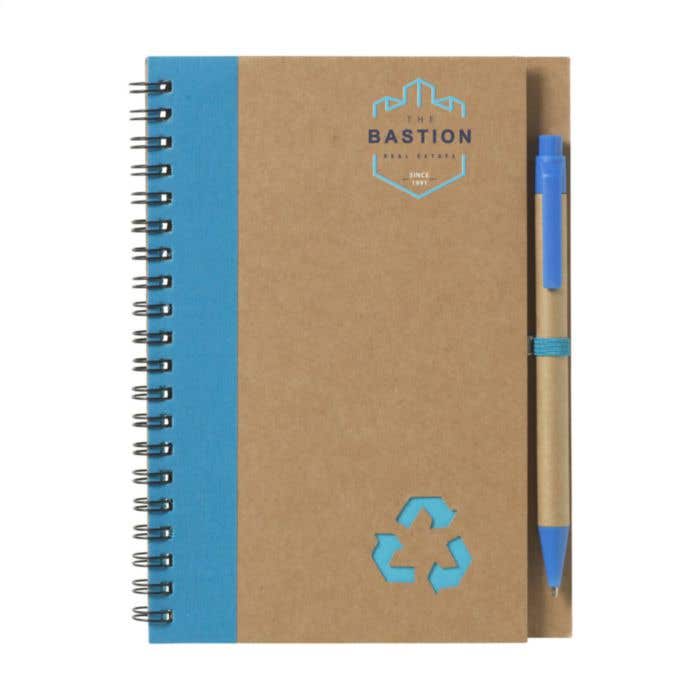 Carnet de notes | Recyclé | Ligné | Avec stylo