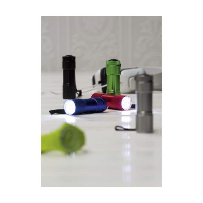 Stylo à bille lampe LED | Aluminium | Encre bleue