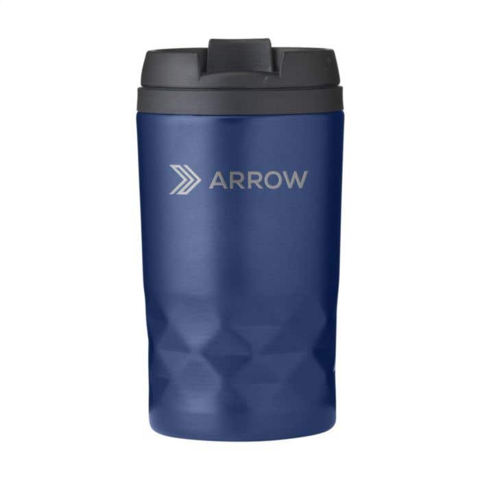 Mug isotherme | Acier inoxydable recyclé | 250 ml | Motif diamant