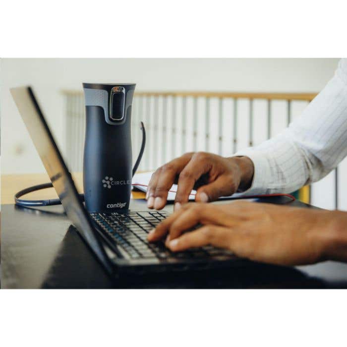 Contigo® reisbeker Westloop | 470 ml | RVS | Dubbelwandig
