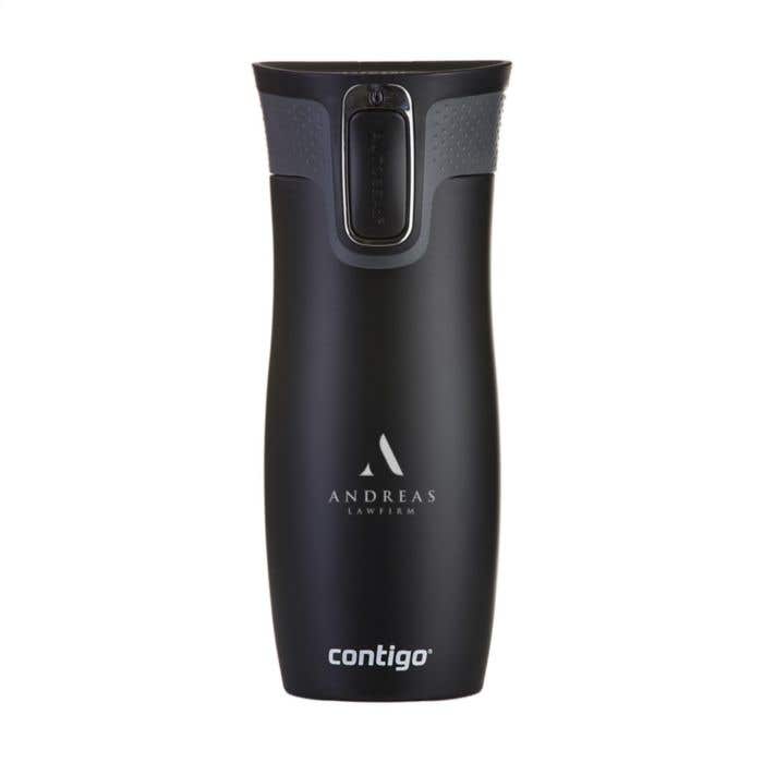 Contigo&reg; reisbeker Westloop | 470 ml | RVS | Dubbelwandig