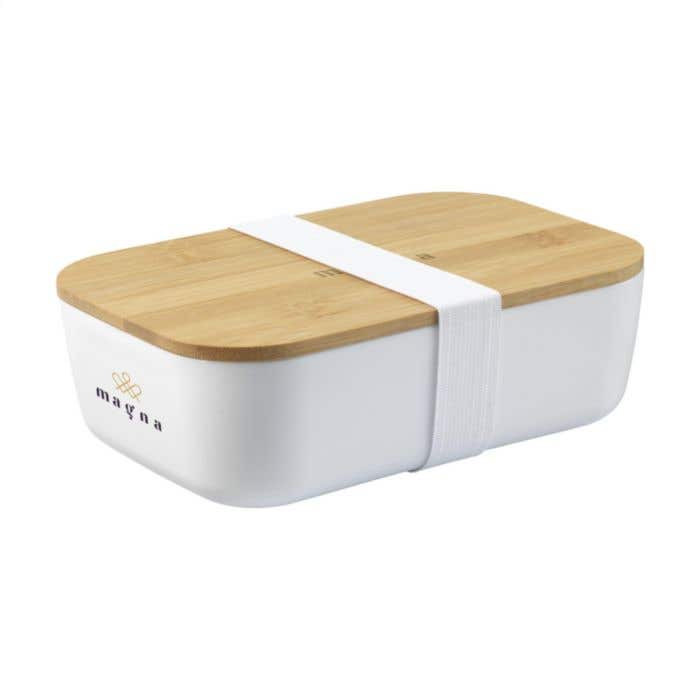 Lunchbox | Bamboe | Met elastiek