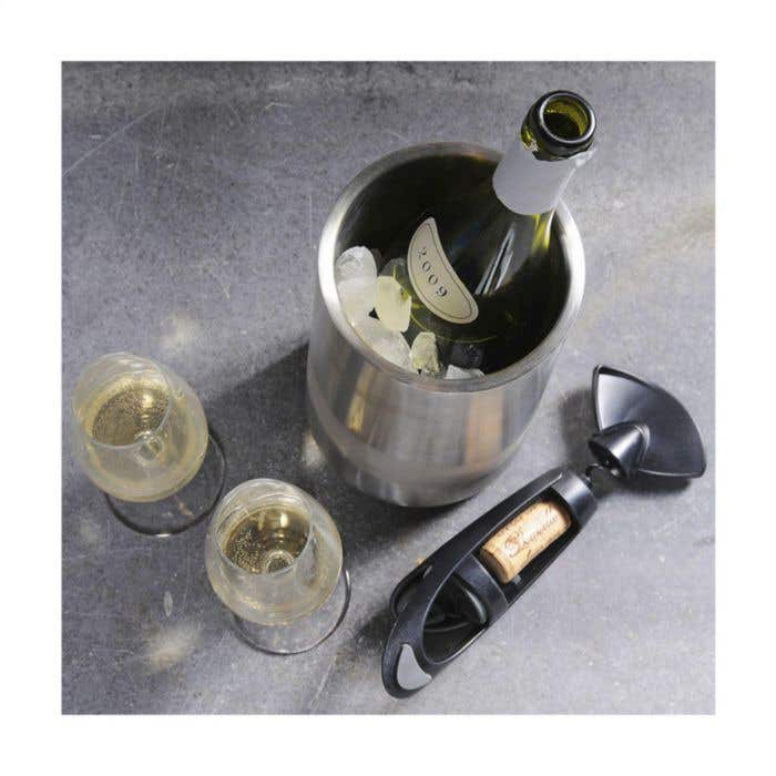 Rafraîchisseur à vin CoolSteel | Acier inoxydable recyclé | Double paroi Rafraîchisseur à vin CoolSteel | Acier inoxydable recyclé | Double paroi