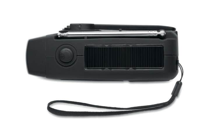 Draagbare radio met LED lamp Onda