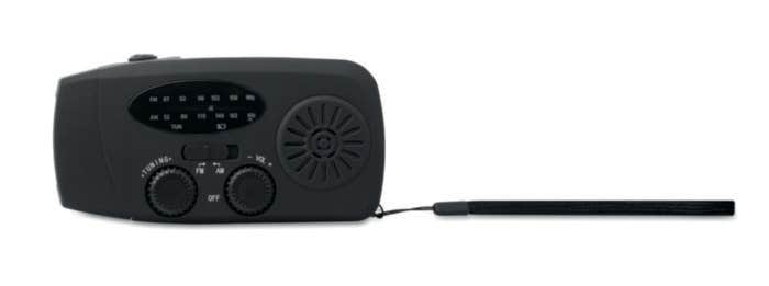 Draagbare radio met LED lamp Onda