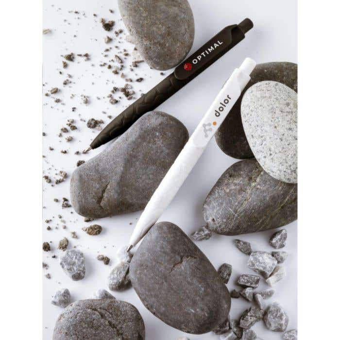 Stylo à bille | Pierre naturelle | Bouton-poussoir