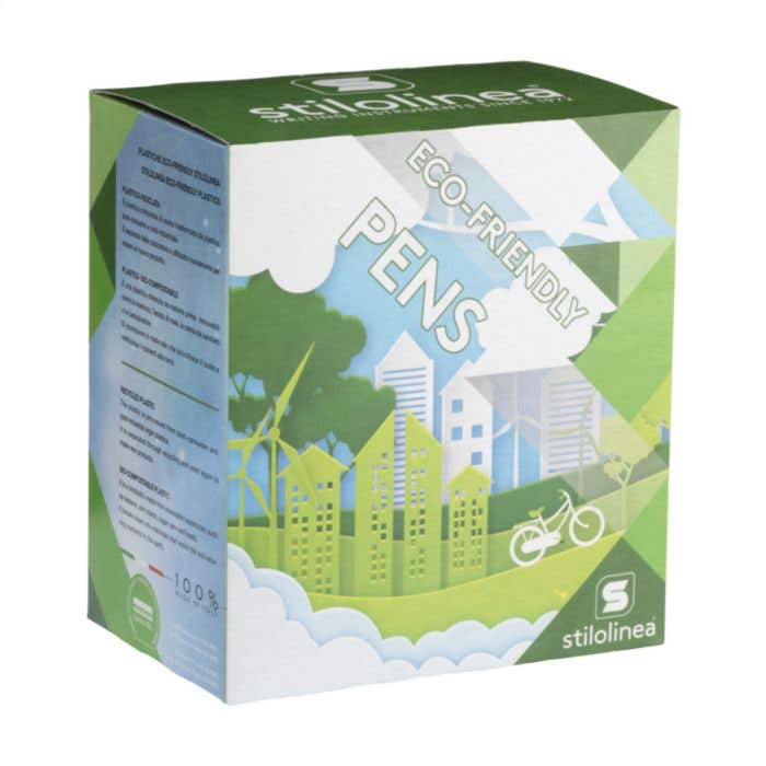 Stylo à bille Stilolinea Ingeo | Encre bleue | Compostable