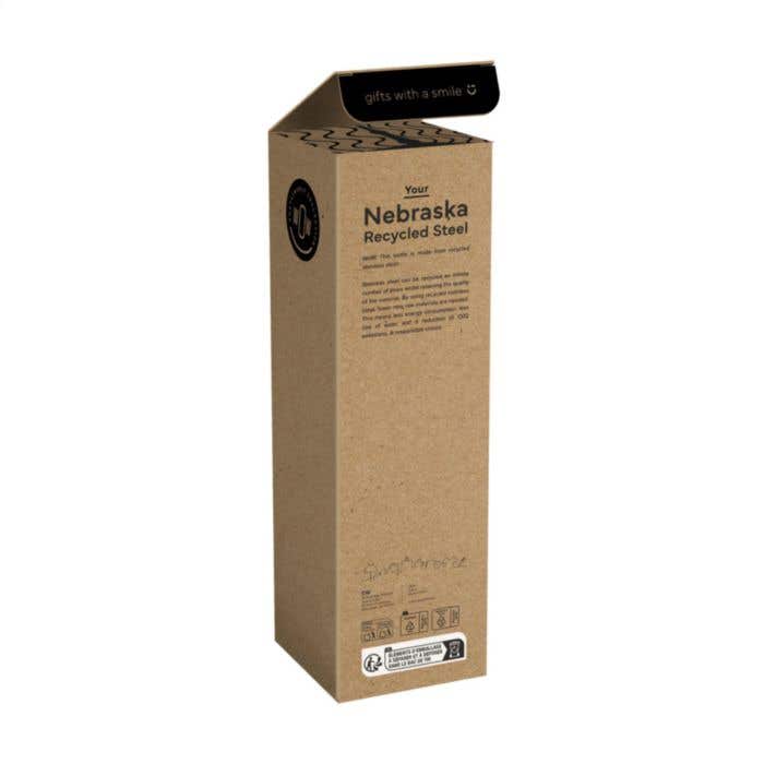 Drinkfles | Gerecycled RVS | 800 ml