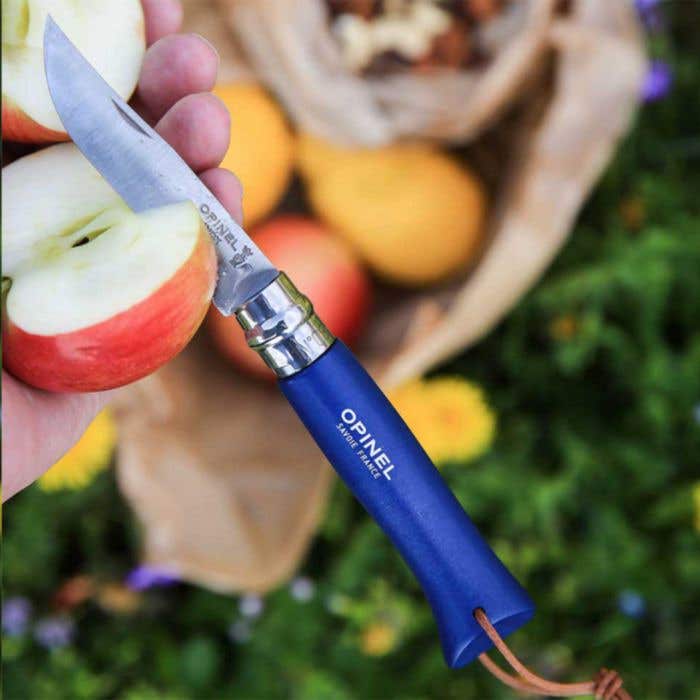 Couteau de poche Opinel Colorama n° 8 | Acier inoxydable | Système de verrouillage