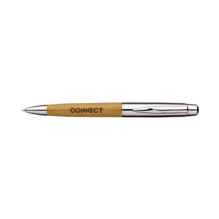 Ensemble de stylos | Bambou | Stylo à bille avec mécanisme rotatif