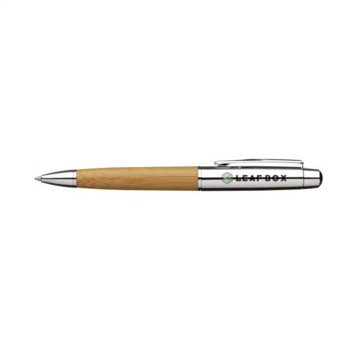 Ensemble de stylos | Bambou | Stylo à bille avec mécanisme rotatif