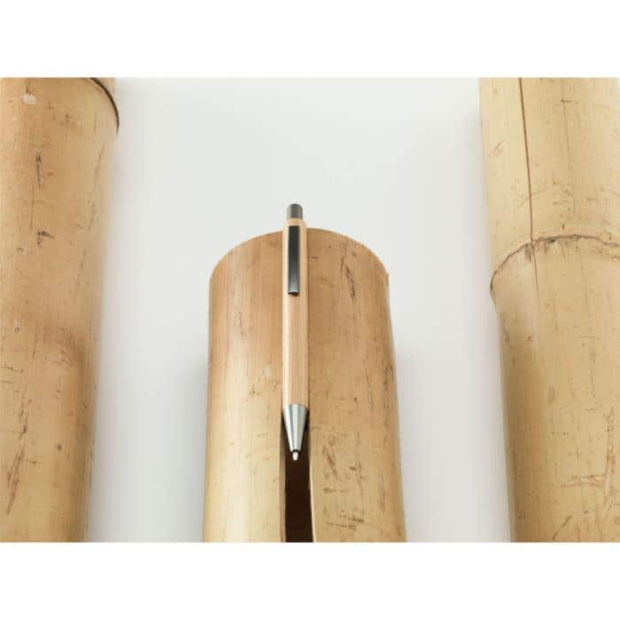 Stylo à bille | Bambou | Bouton-poussoir