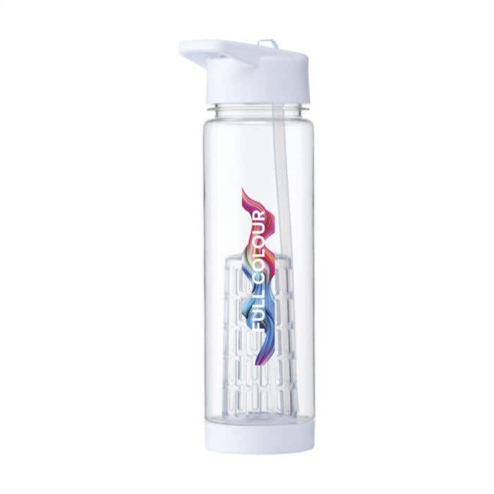 Drinkfles met infuser | 700 ml | Opklapbare drinktuit