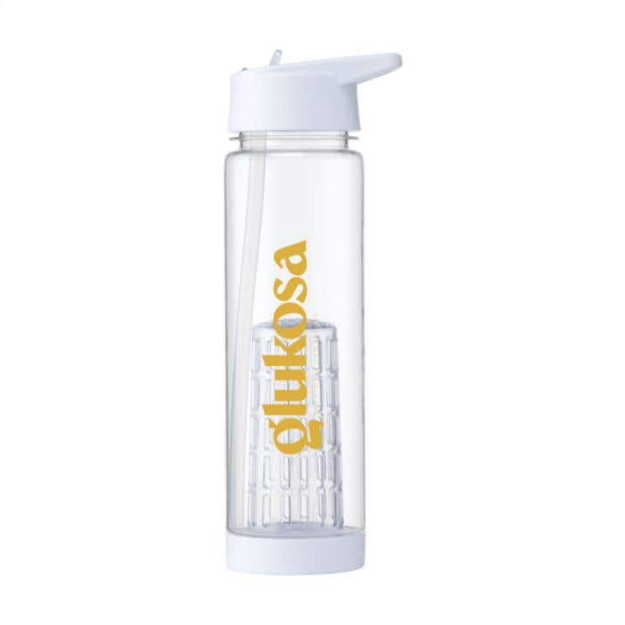 Bouteille d'eau avec infuseur | 700 ml | Bec verseur rabattable