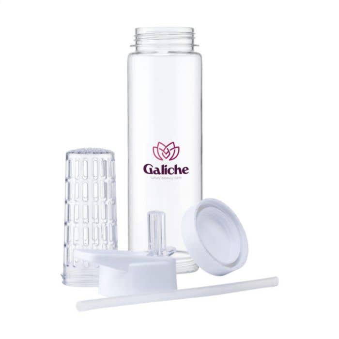 Bouteille d'eau avec infuseur | 700 ml | Bec verseur rabattable