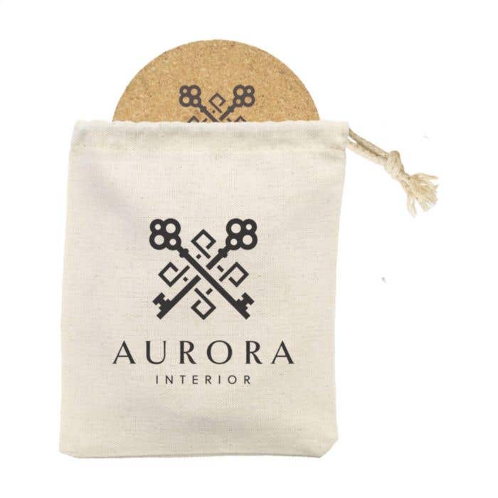 Dessous de verre | Liège | Set de 4 | 10 cm