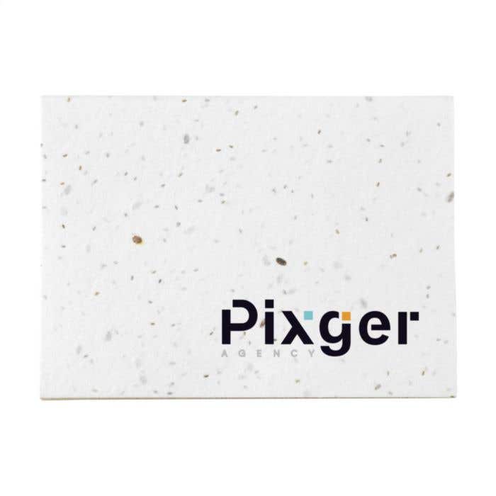 Memoboekje | Zaadpapier | 50 sticky notes | Graspapier