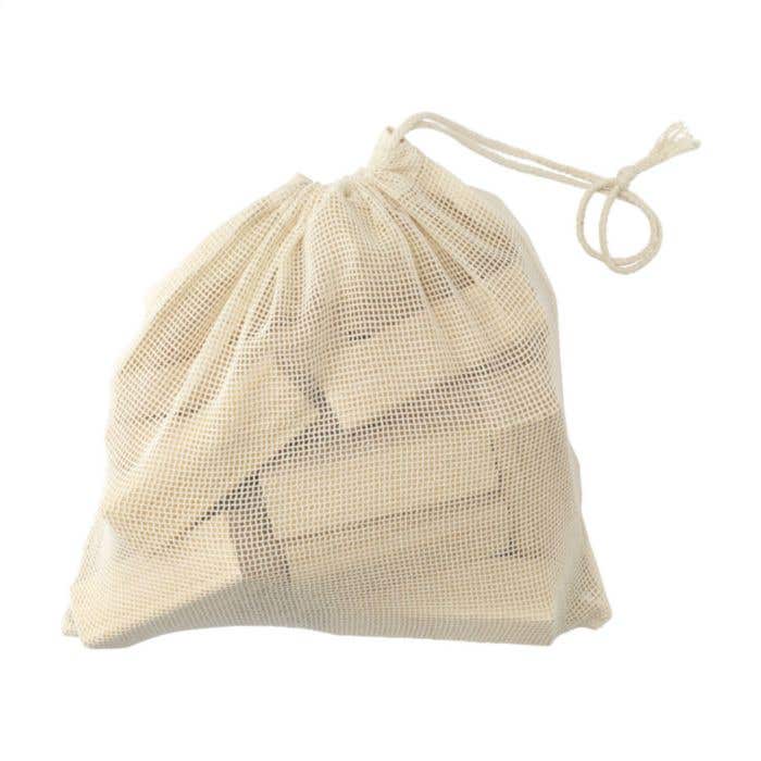 Kubb werpspel | Hout | 21-delig | Katoenen zak