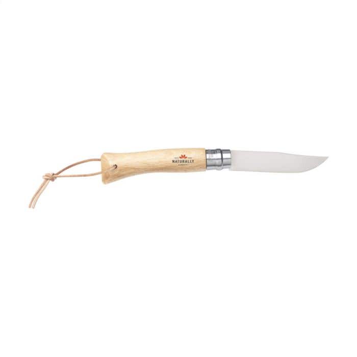 Couteau de poche Opinel | Acier inoxydable | Bois de hêtre | 18 cm