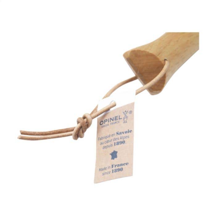 Opinel couteau de poche | Bois de hêtre | Acier Sandvik | 19 cm