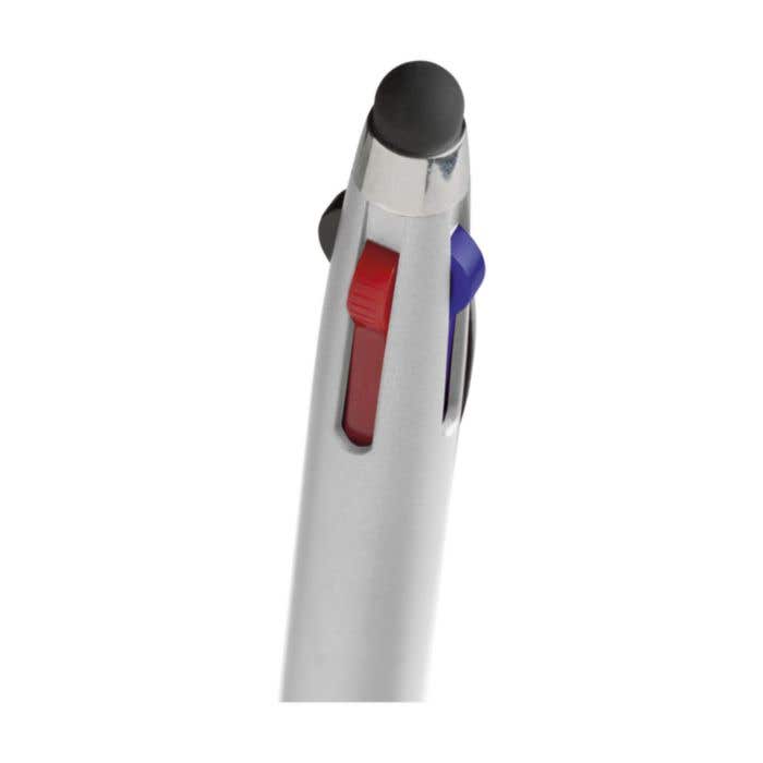 Stylus balpen | 3-in-1 | Touchscreen tip | Metallic Stylus balpen | 3-in-1 | Touchscreen tip | Metallic