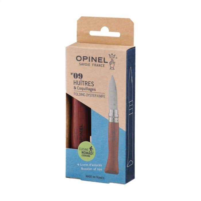 Couteau à huîtres Opinel | Acier inoxydable | Bois dur padouk