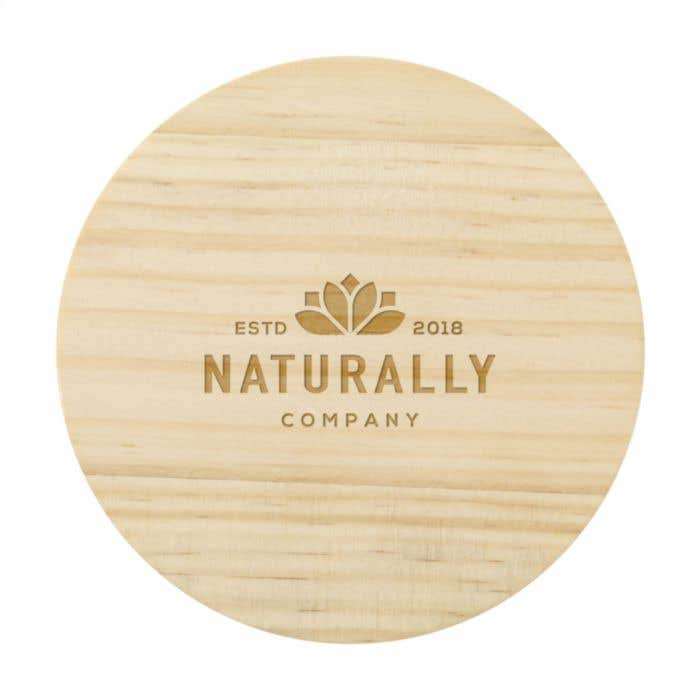 Bougie parfumée Wooosh | Mèche en bois | 35 heures | Parfum ambré