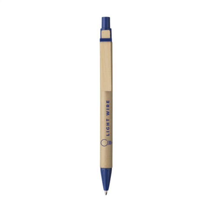 Balpen PaperWrite | FSC® karton | Houten clip