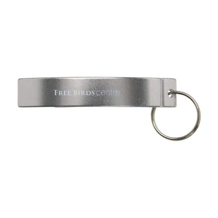 Sleutelhanger flesopener | Aluminium