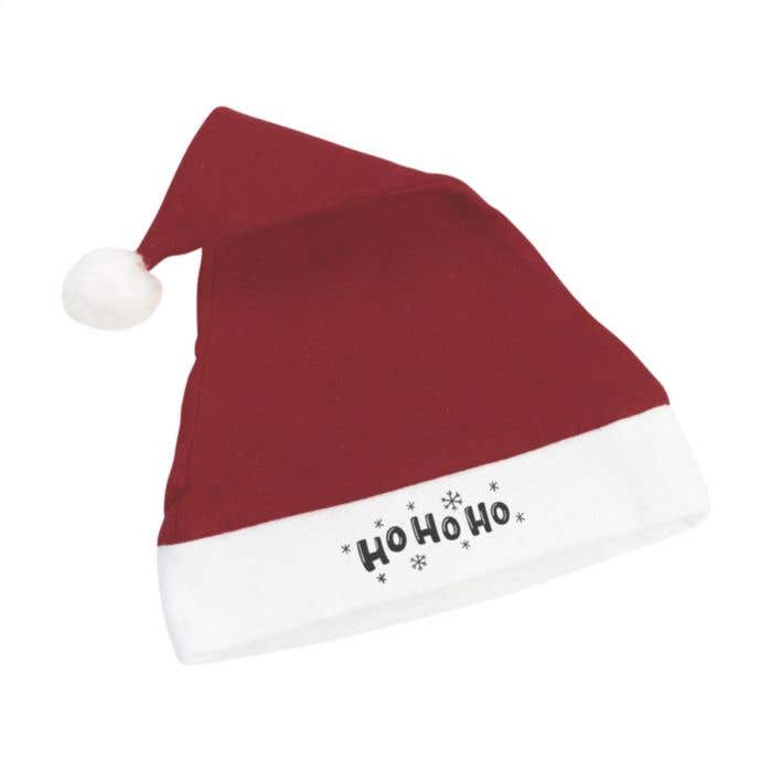Kerstmuts | Polyester | Rood met witte rand