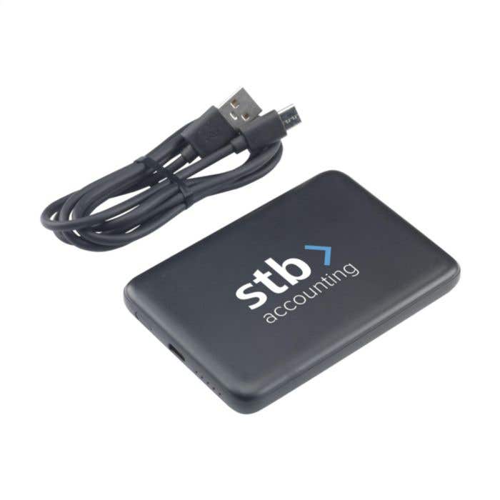 Powerbank | Recyclé | 5000 mAh | Sans fil magnétique