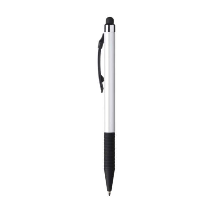Stylus balpen TouchDown | Metalen afwerking | Rubber grip