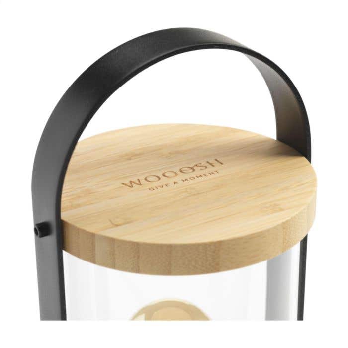 Lampe Wooosh | Bambou | Dimmable | Rechargeable
