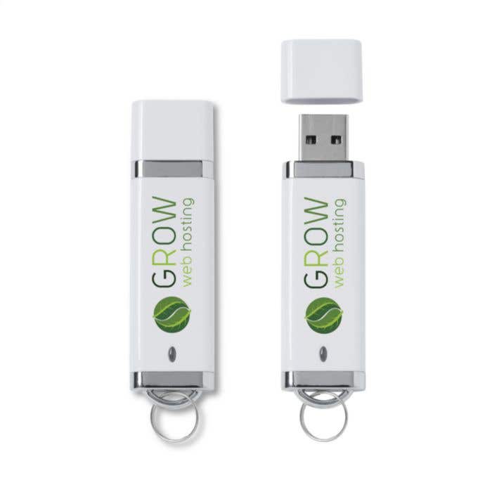 Clé USB | 8 Go | Avec porte-clés téléphone